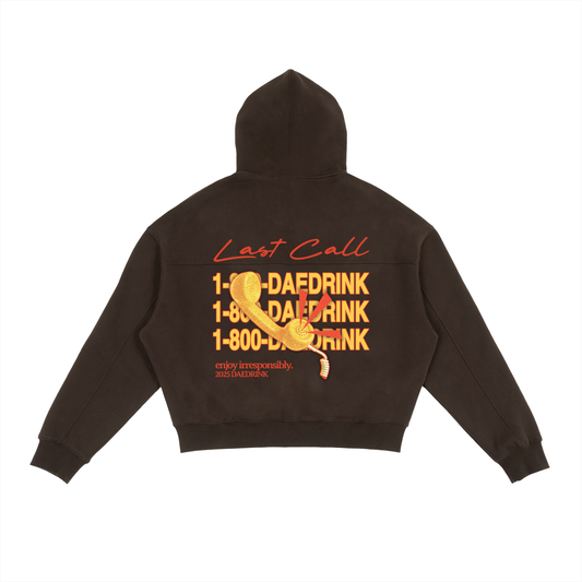 LAST CALL ZIP-UP HOODIE