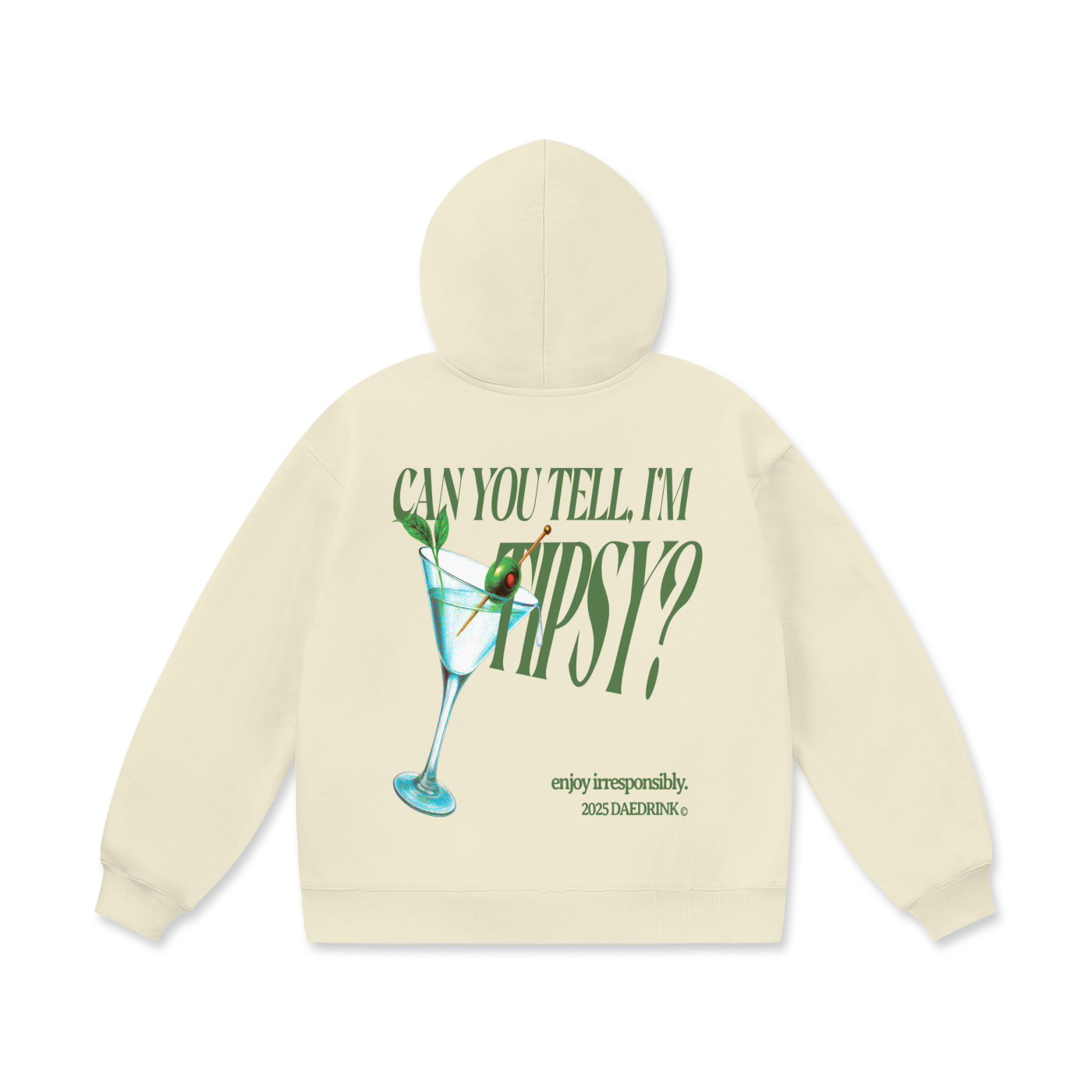 TIPSY DAESY OVERSIZED HOODIE