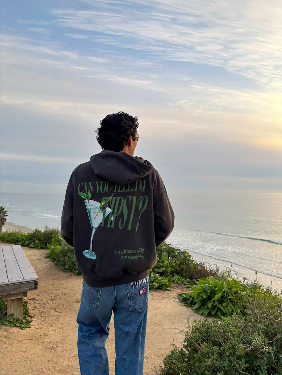 TIPSY DAESY OVERSIZED HOODIE