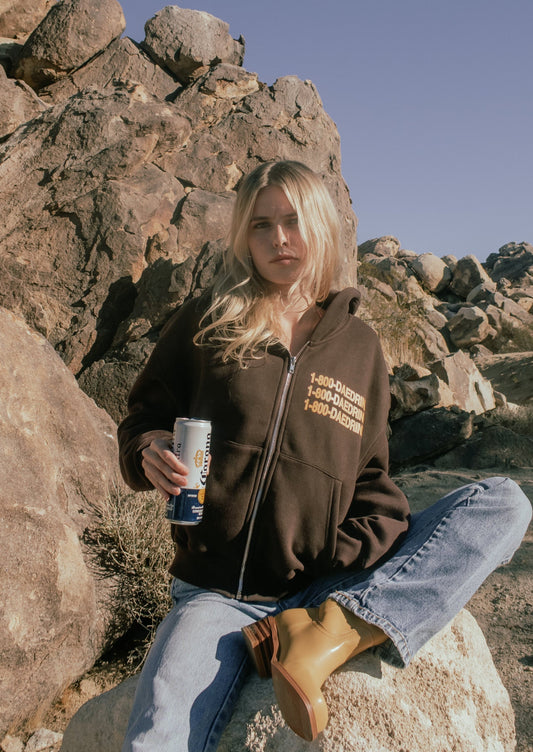 LAST CALL ZIP-UP HOODIE