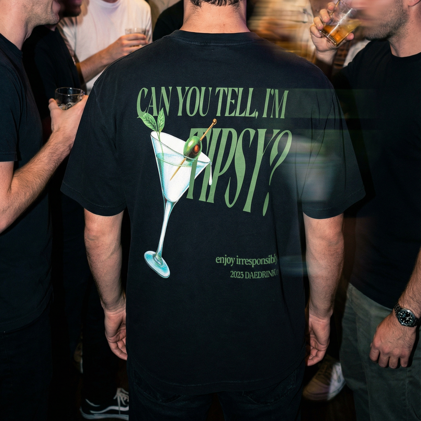 TIPSY DAESY OVERSIZED VINTAGE TEE